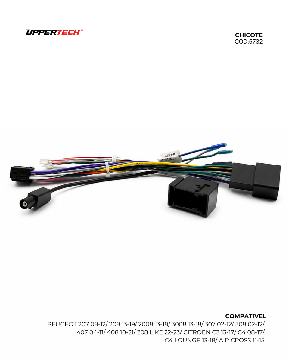 Chicote ISO · Citroen — C4 Cactus (2022–2025) (CAN) - miniatura 3