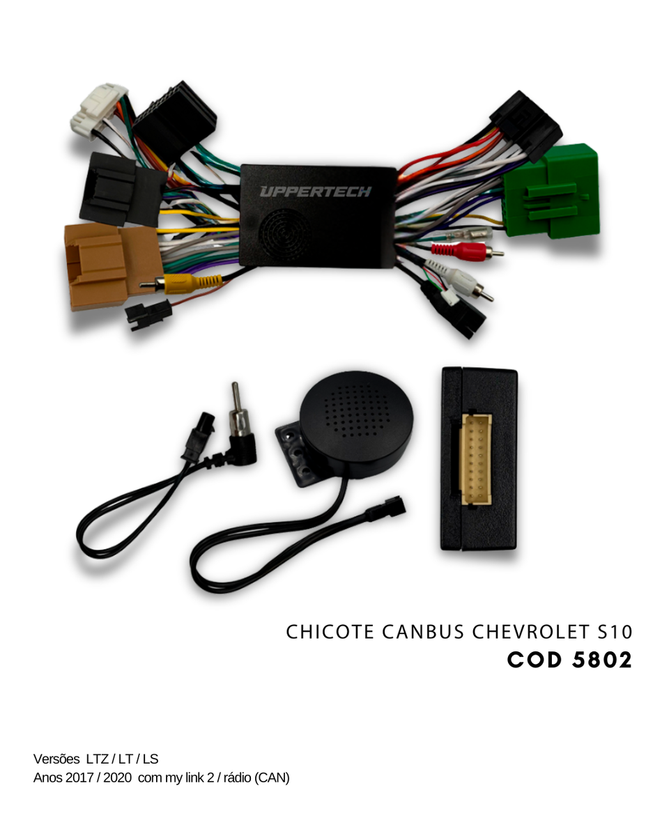 S10 LTZ/LT/LS 2017/2020 COM MYLINK2 E RADIO (CAN)