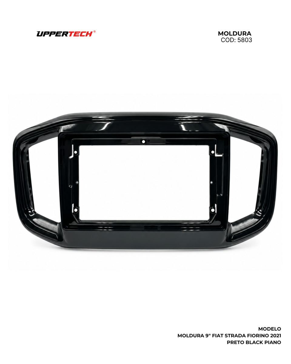 Fiat — Fiorino, Strada (2021) · 9″ · Black Piano