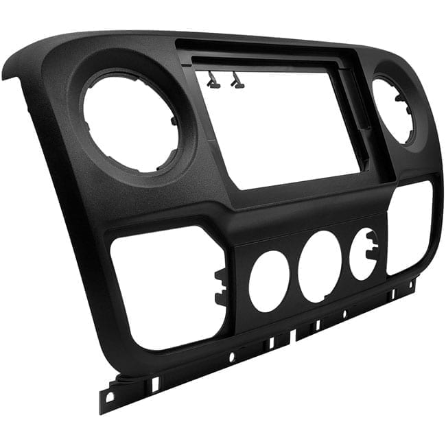 Moldura de Multimídia · Renault — Master · 10" · Preto Fosco - miniatura 2