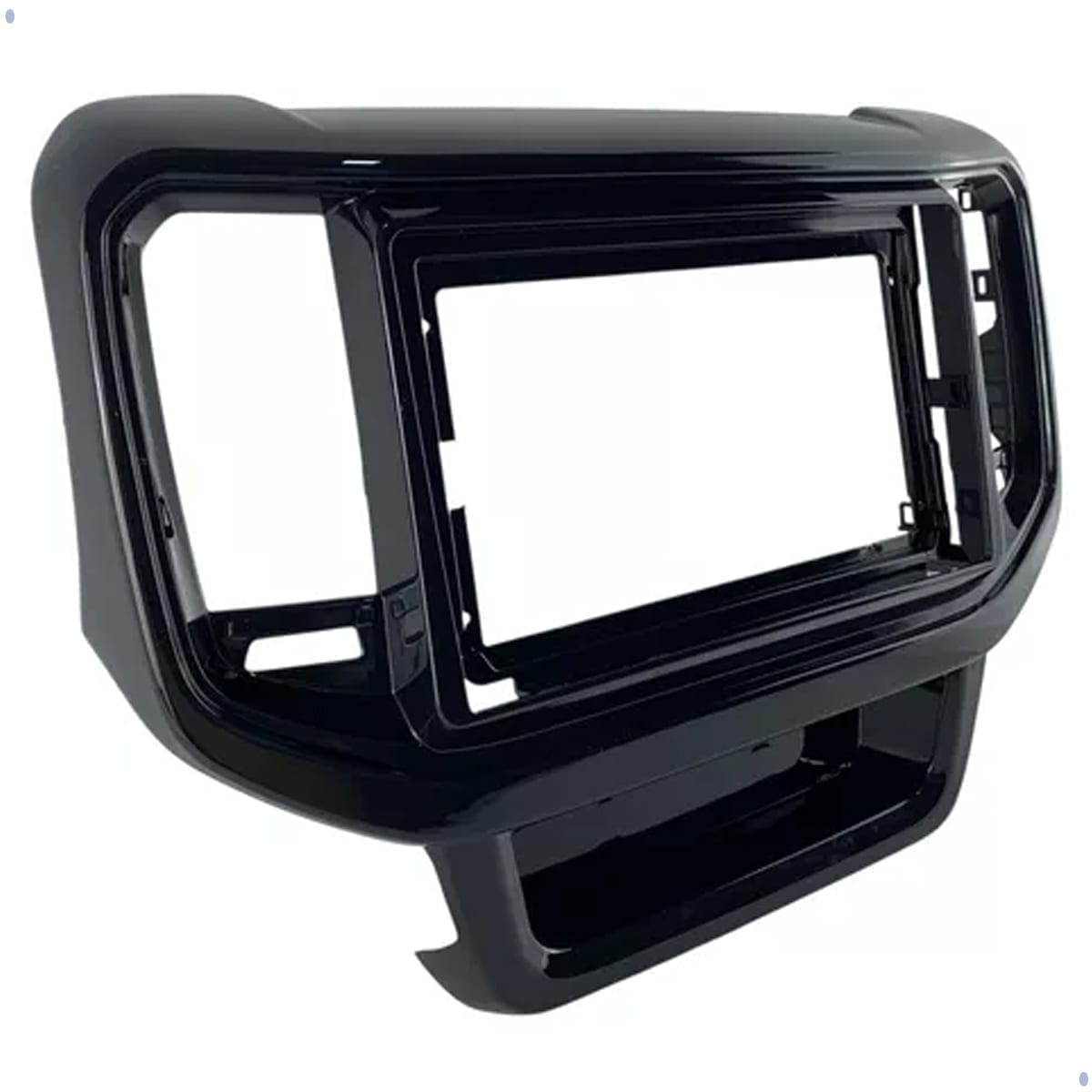 Moldura de Multimídia · Fiat — Toro (2024) · 9" · Black Piano - miniatura 2