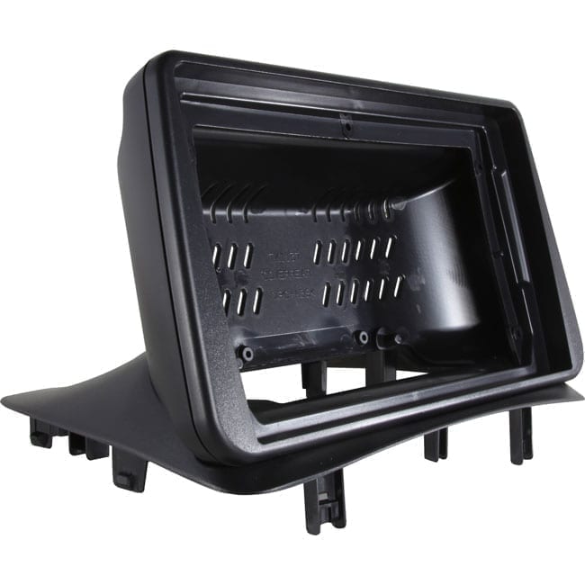 Moldura de Multimídia · Renault — Clio (2003–2009) · 9" · Preto Fosco - miniatura 2