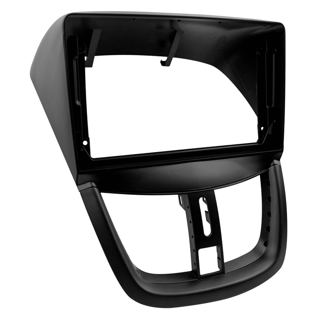 Moldura de Multimídia · Peugeot — 207 (2006–2012) · 9" · Preto Fosco - miniatura 2