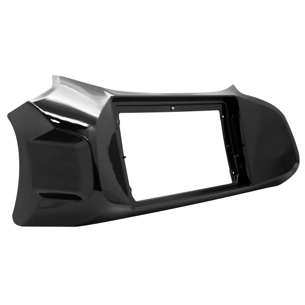 Moldura de Multimídia · Chevrolet — Prisma, Onix, Spin (2012–2018) · 9" · Black Piano - miniatura 2