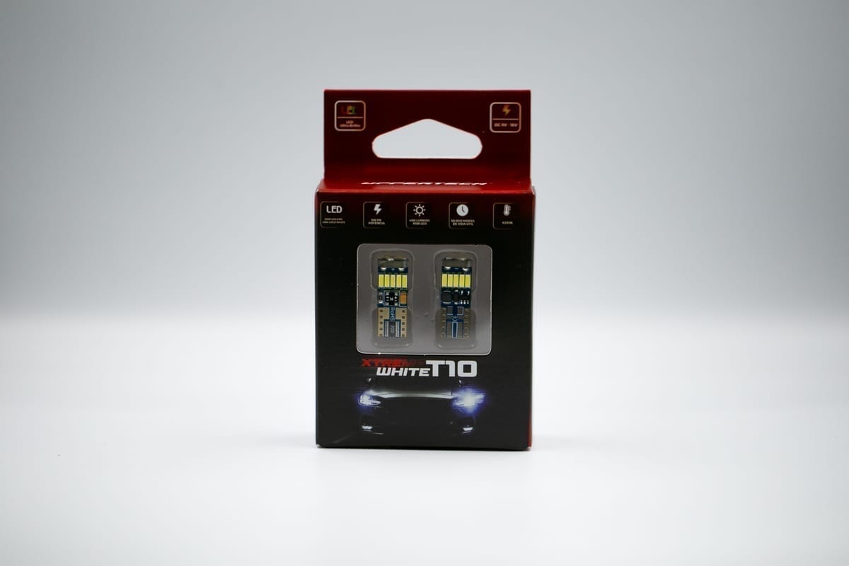 Lâmpada LED · Ultra Extreme White T10 W5W 1.8W 6000K 15SMD 4014 - miniatura 3