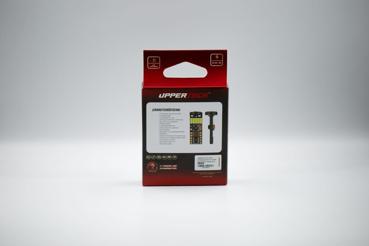 Lâmpada LED · Ultra Extreme White T10 W5W 1.8W 6000K 15SMD 4014 - miniatura 4