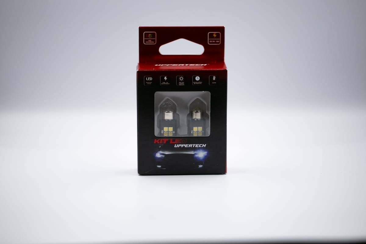 Lâmpada LED · Torpedo SV8.5 39MM 1.8W 6SMD 3030 9-16V - miniatura 2