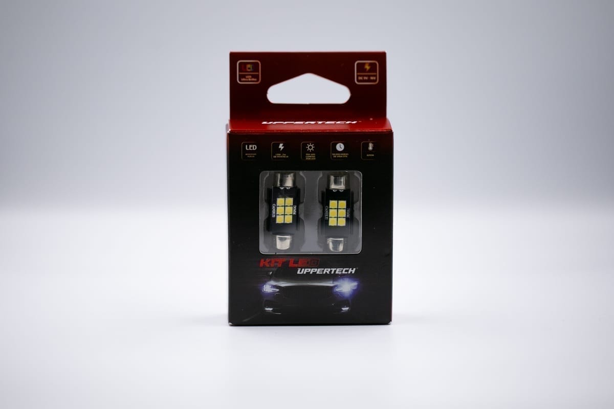 Lâmpada LED · Torpedo SV8.5 36MM 1.8W 6SMD 3030 9-16V - miniatura 2