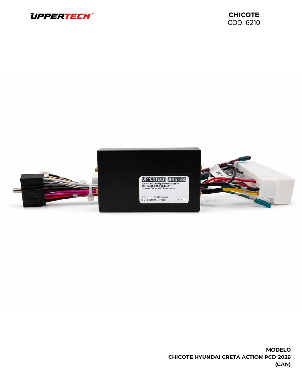 Chicote ISO · Hyundai — Creta (2026) (PCD, CAN) - miniatura 2