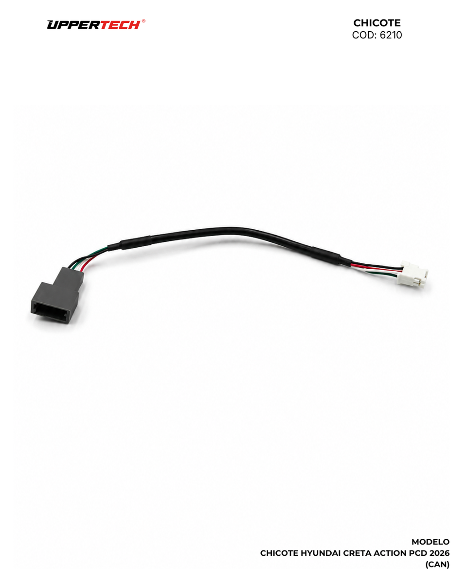 Chicote ISO · Hyundai — Creta (2026) (PCD, CAN) - miniatura 8