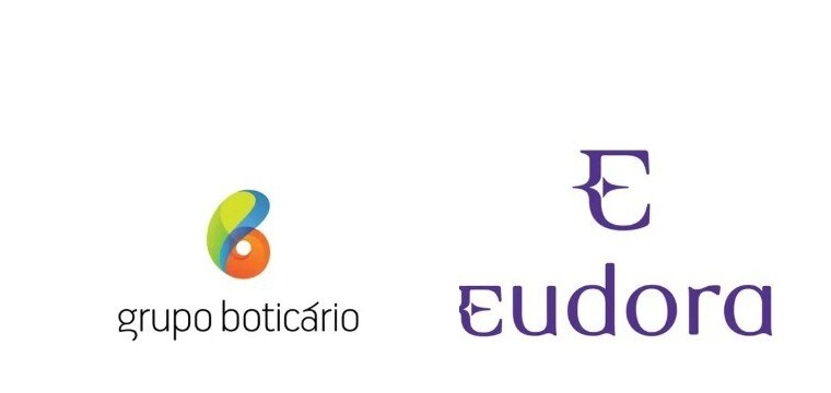 Logotipos do Grupo Boticário e da Eudora